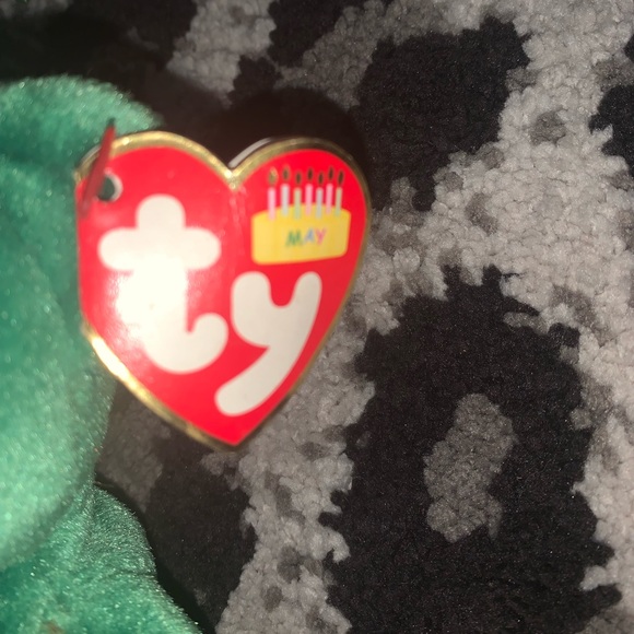 May TY Beanie Baby bear. 💚 - Picture 5 of 8